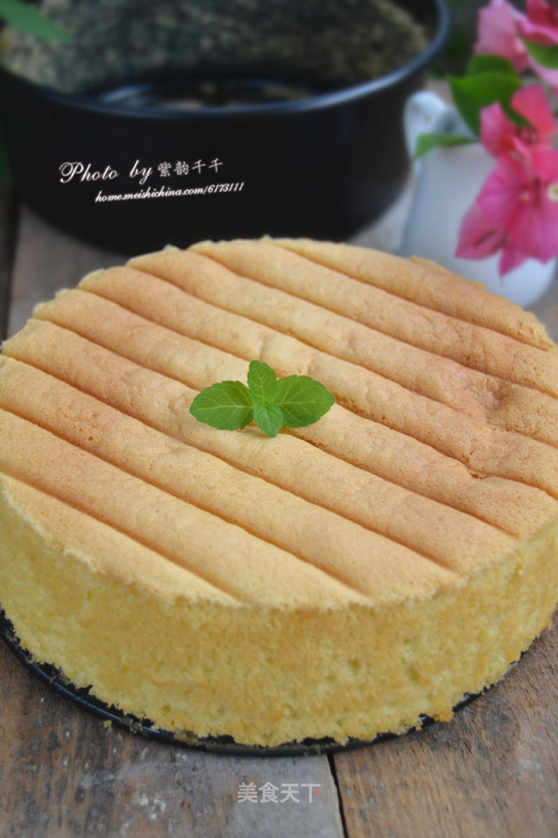 Whole Egg Sponge Cake recipe