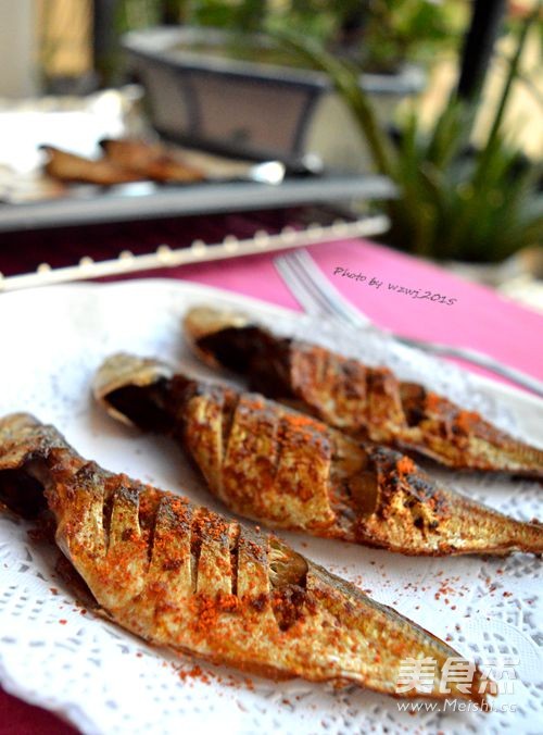 Spicy Grilled Pond Fish recipe