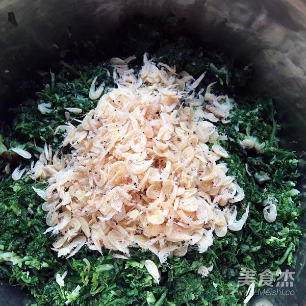 Pan-fried Shepherd's Purse Wonton recipe
