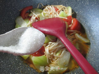 Tomato Night Blossom Noodles recipe