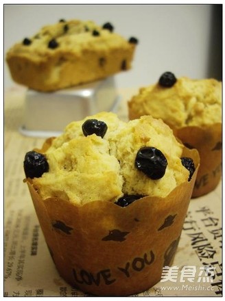Blueberry Peanut Butter Muffins