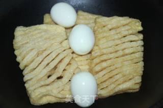 Vegetarian Pork Skin Boiled Egg recipe