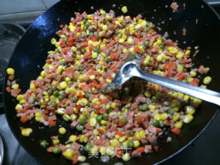 Corn, Winter Beans, Ham and Vegetable Chowder---jin Yu Man Tang's New Practice recipe