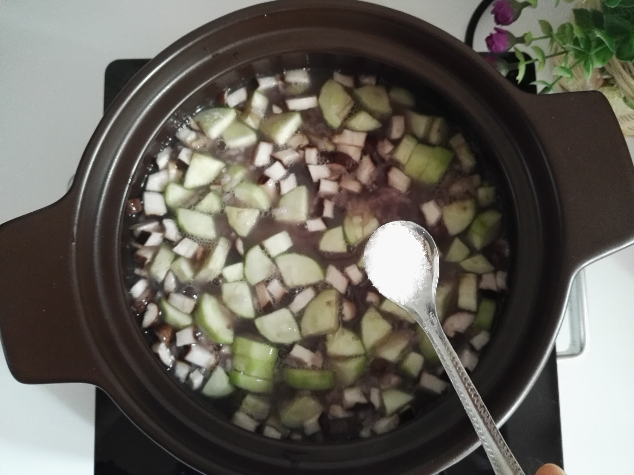 Multi-grain Rice and Vegetable Porridge recipe