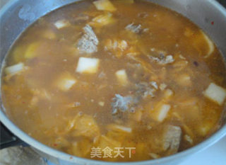 Spicy Cabbage Tofu Soup recipe