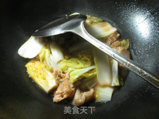 Stir-fried Baby Cabbage with Lard Residue recipe