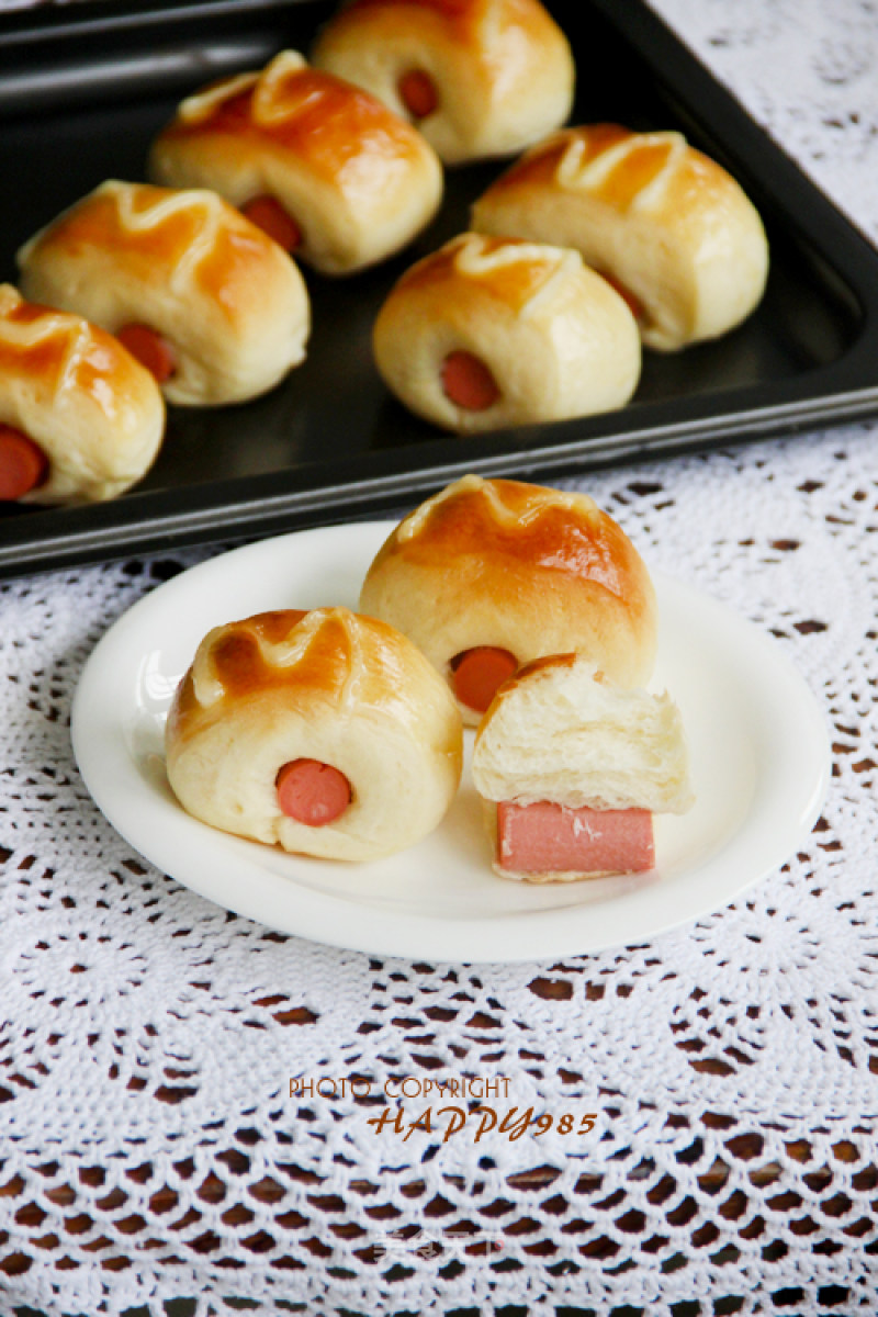 # Fourth Baking Contest and is Love to Eat Festival#q Little Sausage Bread recipe