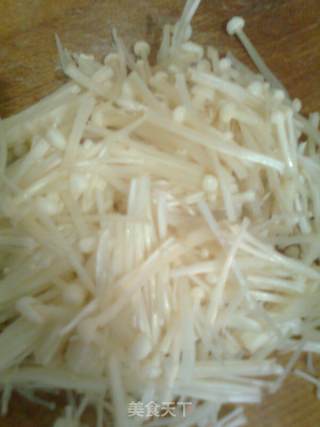 Shuang Mushroom Shredded Pork recipe