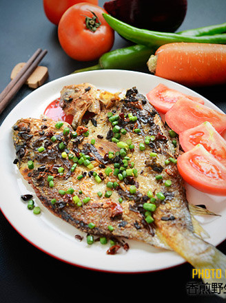 Pan Fried Wild Large Yellow Croaker recipe