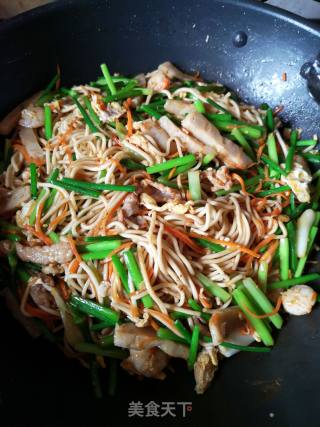 Shacha King Fried Noodles recipe