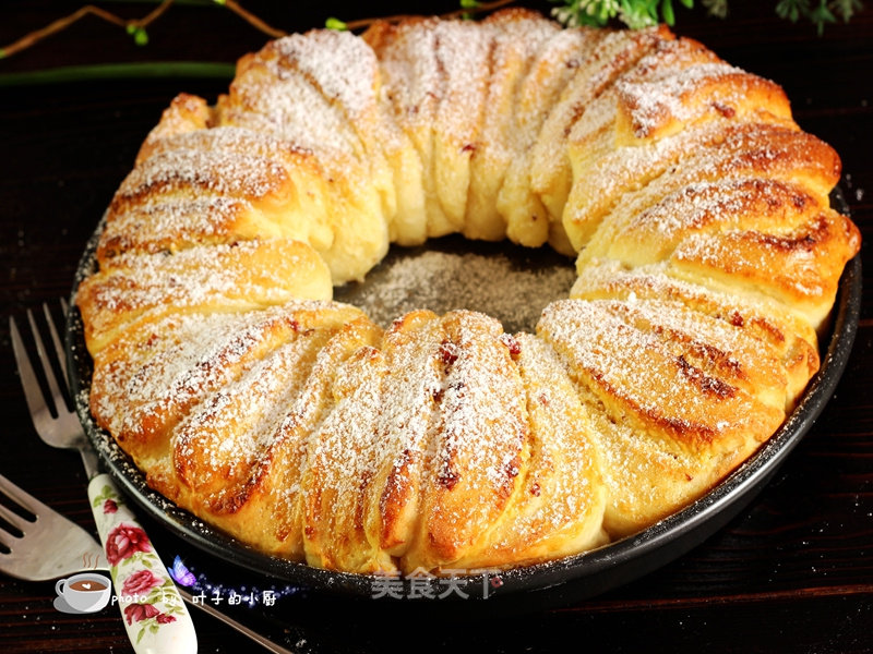 【aca Ab-2cm15 Automatic Bread Maker】coconut Garland Bread recipe