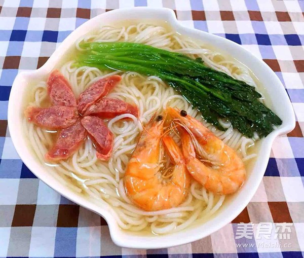 Seafood Rice Noodles recipe