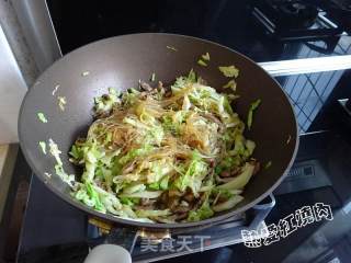 Stir-fried Vermicelli with Cabbage recipe