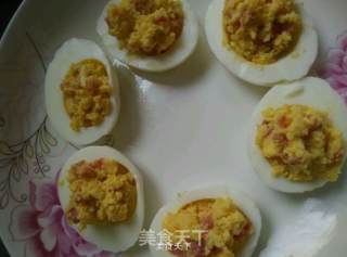 [trial Report of Chobe Series Products] Teriyaki Salad Egg Cup recipe