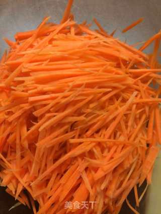 Toss with Carrot Shreds recipe