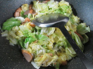 Stir-fried Beef Cabbage recipe