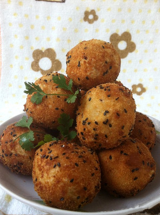 Crispy Okara Balls recipe