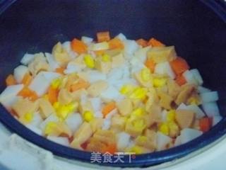 [eating Rice in A Different Way] Lazy Version---stewed Rice with Taro Sausage recipe