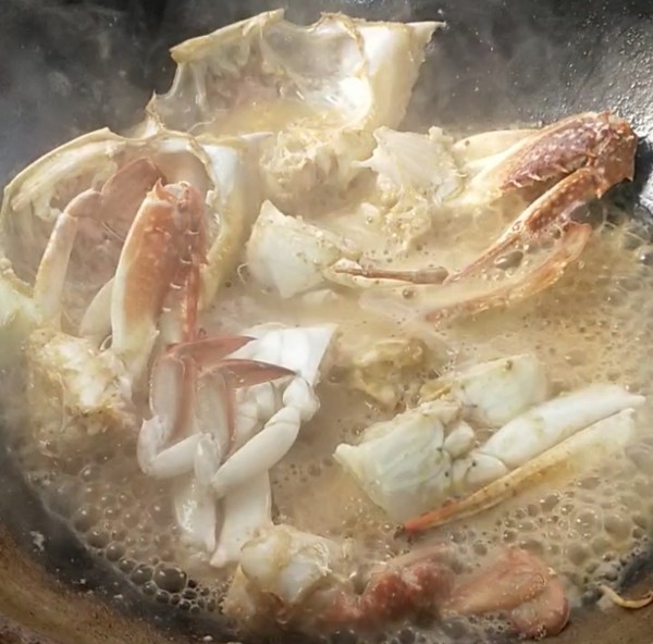 Scallion and Ginger Portunus Crab recipe