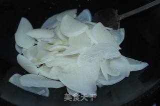 Stir-fried Pork with Radish recipe