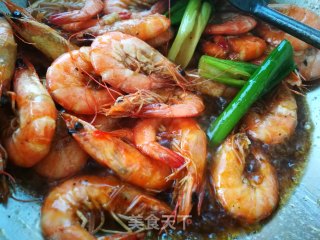 Braised Shrimp in Oil~simple and Improved Version recipe