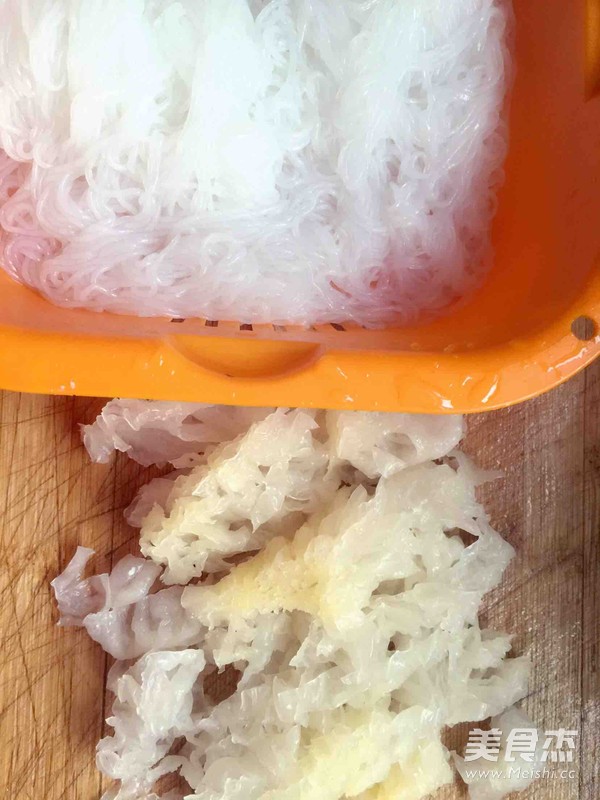 White Fungus Fans recipe