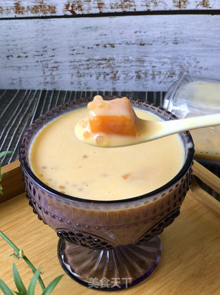 Mango Milk Sago recipe