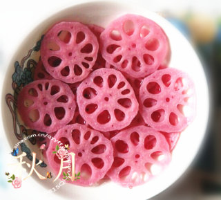 Rouge Lotus Root Slices recipe