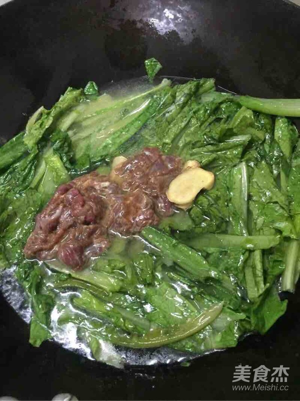 Lettuce Leaf Beef Soup recipe
