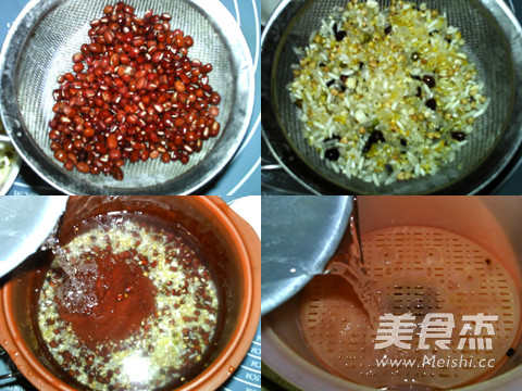 Eight Treasures and Red Bean Congee recipe