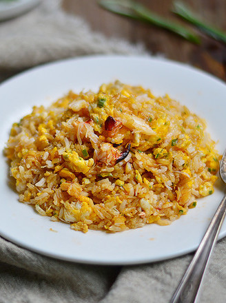 Fried Rice with Crab Meat and Egg