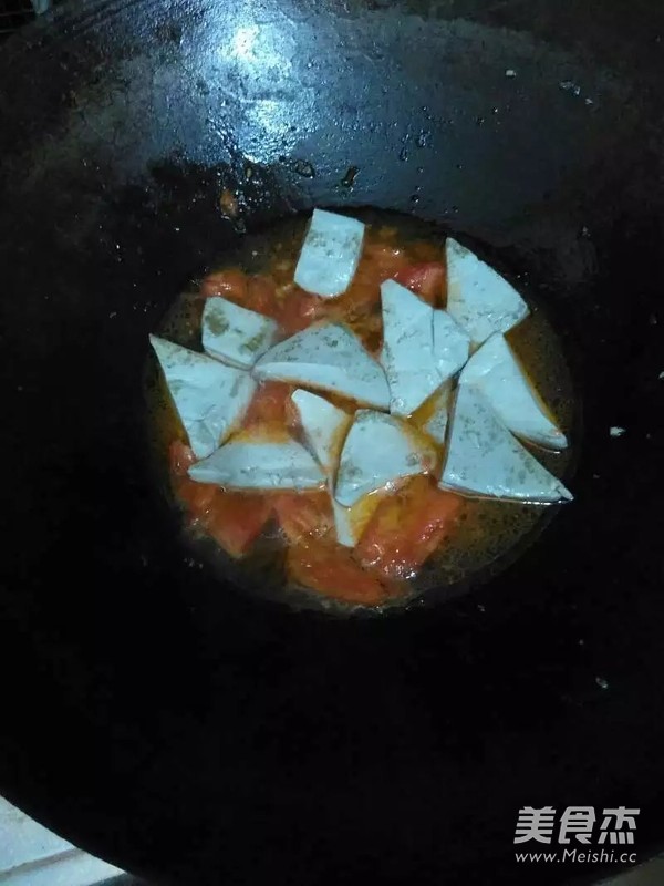 Black Tofu in Tomato Sauce recipe