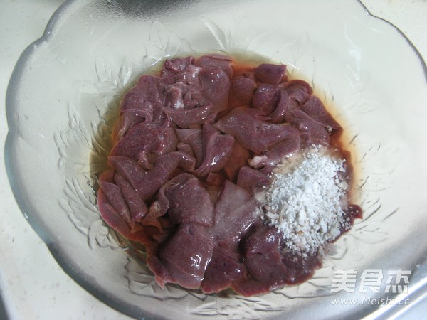 Fried Pork Liver with Purple Beetroot recipe