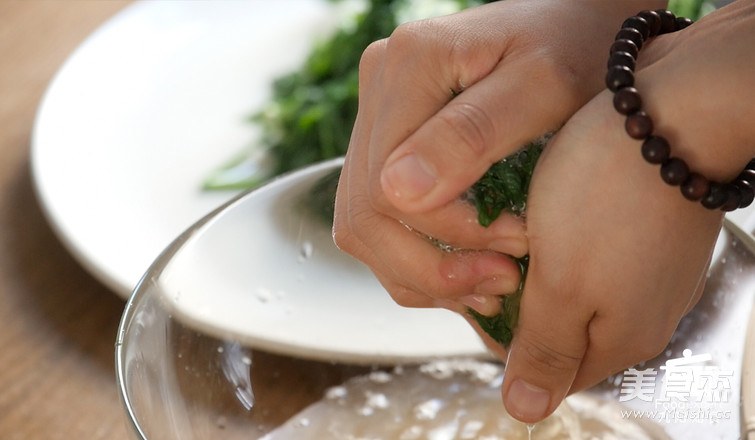 【seasonal Food】shepherd's Purse Spring Rolls recipe