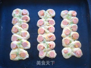 Scallion Ham Bread recipe