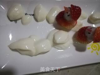 Taro Strawberry recipe