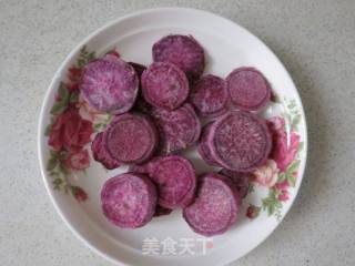 【purple Sweet Potato Cake】 recipe