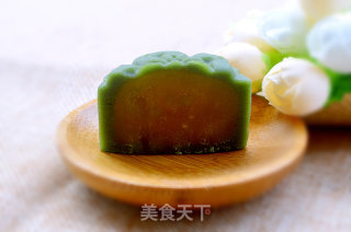 #新良第一节烤大赛# Peach Mountain Skin Moon Cakes recipe