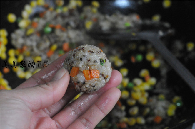 Quinoa Sticky Rice Balls recipe