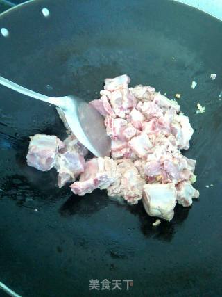 Fried Pork with Dried Radish recipe