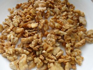 Fried Chicken Nuggets with Walnuts recipe