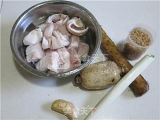 Trotter Soybeans, Lotus Root and Yam Pot recipe