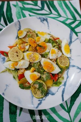 Egg Lettuce Salad recipe