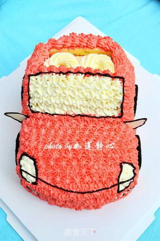 Red Sports Car Cake recipe