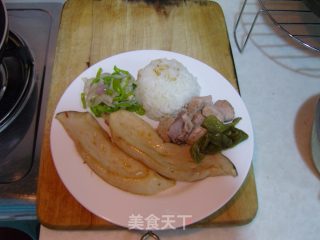 A Healthy Lunch for White-collar Workers--vegetarian Steak Set Meal recipe