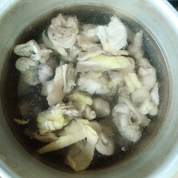 Puffer Fish Stewed Chicken Soup recipe