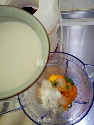 Mango Mint Milkshake recipe