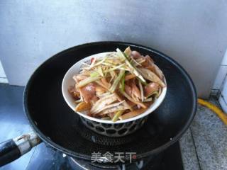 Steamed Dried Squid recipe