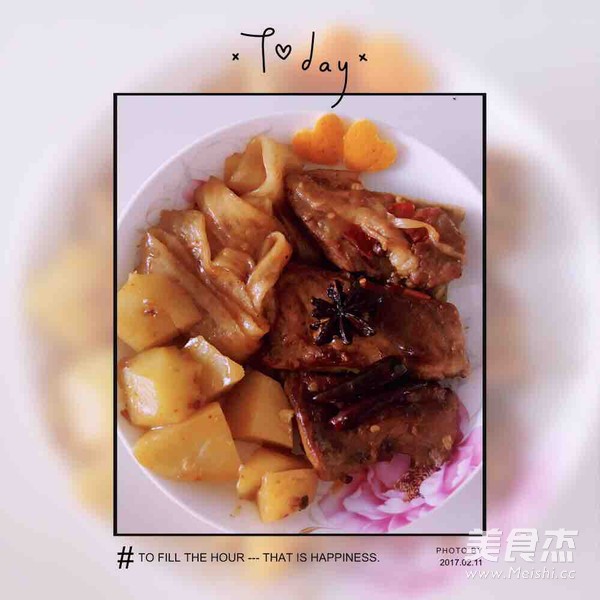 Braised Pork Ribs and Potatoes recipe