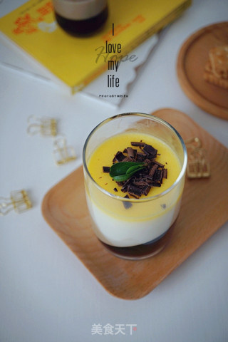 #东岭意式咖啡机试# Coffee Gradient Pudding recipe